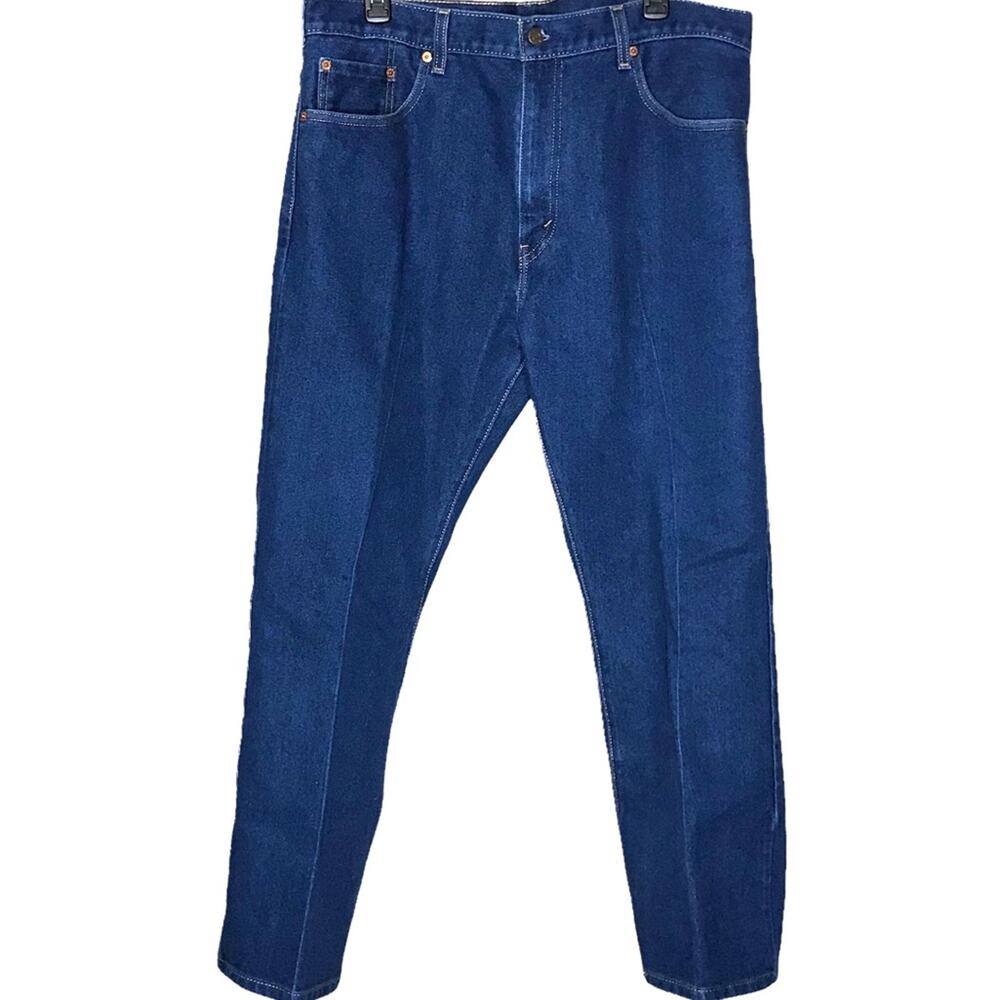 Levi’s 517 38X29 Dark Wash Bootcut Cotton/Polyester Blend Denim Jeans